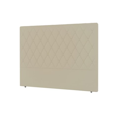 Cabeceira Camponesa Plus Solteiro 900mm Liinho Creme - Simbal