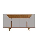Ver imagem 1 de Aparador Buffet Danúbio Off-white com Naturalle - Bechara