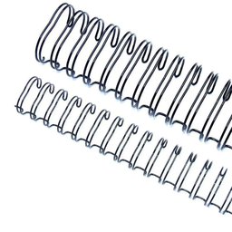 Caixa Espiral Garra Duplo Anel Wire-o 3x1 A4 3/8 60 Fls - 1