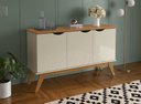 Ver imagem 1 de Buffet 3p Prism Off White / Cinamomo