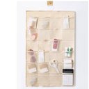 Ver imagem 4 de Cabide Organizador 36 Bolsos Porta Sutia Dupla Face Multi Divisorias Closet Joias Guarda Roupa Objet