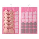 Ver imagem 6 de Cabide Organizador 36 Bolsos Porta Sutia Dupla Face Multi Divisorias Closet Joias Guarda Roupa Objet