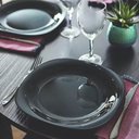Ver imagem 6 de Jogo 24 Pratos Rasos Lyor Vidro Opalino 19cm Entradas Sobremesas e Aperitivos Carine Black