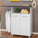 Ver imagem 1 de Tábua de Passar Roupa Melissa 2 Portas Nicioli - Branco