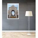 Ver imagem 1 de Quadro Decorativo Lisboa Portugal Bondinho - 70x50cm:moldura Preta
