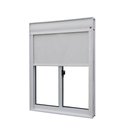 Ver imagem 1 de Janela de Alumínio C/persiana Blackout Tecido Branco 2fls Móveis - 100x100