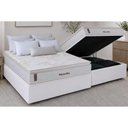Ver imagem 1 de Cama Box Baú Crc Casal +Colchão Molas Master Pocket Marselha Hellen 138