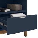 Ver imagem 3 de Mesa de Cabeceira 1 Gaveta 004015 Azul Cobalto Dcasa