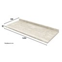 Ver imagem 3 de Tampo para Balcão de Cozinha 120 cm Americana Henn