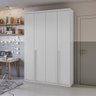Guarda Roupa 4 Portas Alonzo Branco 153,5cm Fabrispuma - 10