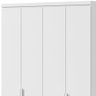 Guarda Roupa 4 Portas Alonzo Branco 153,5cm Fabrispuma - 4