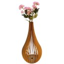 Ver imagem 1 de Vaso de Chão Decorativo Grande Capadócia Mdf:mdf Cru/60x30cm