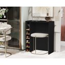 Ver imagem 2 de Adega Planejada Carvalho 4008 cor Preto / nature - Comprar moveis em casa