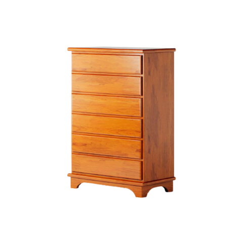 Cômoda Isabela 6 Gavetas Madeira Maciça