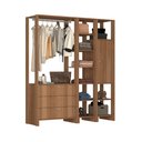 Ver imagem 1 de Estante Closet Yes com 3 Gavetas e 9 Nichos - Montana