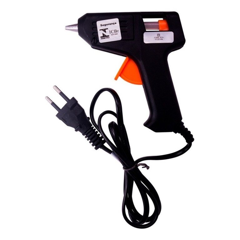 Pistola Cola Quente Pequena 20W Bivolt para Manualidades