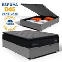 Ver imagem 4 de Cama Box Baú com Colchão de Espuma D45 Pillow Top Suport Maxx Casal 138cm