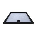Ver imagem 1 de Tampão Articulado C Rebaixo Passagem Inspeção Preto 60x60cm