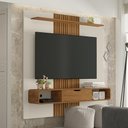 Ver imagem 6 de Painel Suspenso Tv 60 Pol 150 Cm Leme Off White Bechara