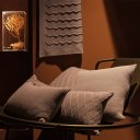 Ver imagem 3 de Almofada Domus Altenburg Tricot Decorativa 45x45cm Marrom Mocha