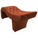 Ver imagem 5 de Maca Estética Estofada Capitonê Salão Design de Sobrancelhas - Terracota