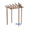 Pergolado de Madeira Maciça Desmontável e Compacto 200x166x227 Cm Neonx:sem Pintura - 2