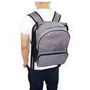 Ver imagem 2 de Mochila Termica Banqueta Dobravel Banco Portatil Bolsa Cooler Cadeira Camping Pesca Praia Viagem