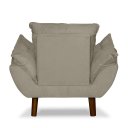 Ver imagem 3 de Mini Poltrona Cadeira Opala Infantil de Criança Suede