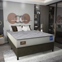 Ver imagem 1 de Cama Box Conjugado Casal com Colchão (138x61x188) Magma Firm Gazin Cr35362 Bege/marrom
