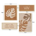 Ver imagem 4 de Conjunto 4 Quadros Decorativos Costela e Adão Folhagem Frases