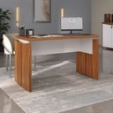 Ver imagem 2 de Conjunto Escritório Freijó/branco: Mesa 6299 + Balcão 6292