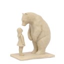 Ver imagem 2 de Escultura Decorativa Urso em Poliresina 29cm 23674 Mart