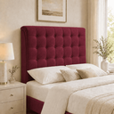 Ver imagem 4 de Cabeceira Ana Estofada Suede p/ Cama Box Casal King 195cm Quarto