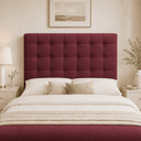 Ver imagem 1 de Cabeceira Ana Estofada Suede p/ Cama Box Casal King 195cm Quarto