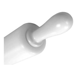 Rolo Pau Macarrão 40 Cm Pesado Giratório Maciço Profissional - 3
