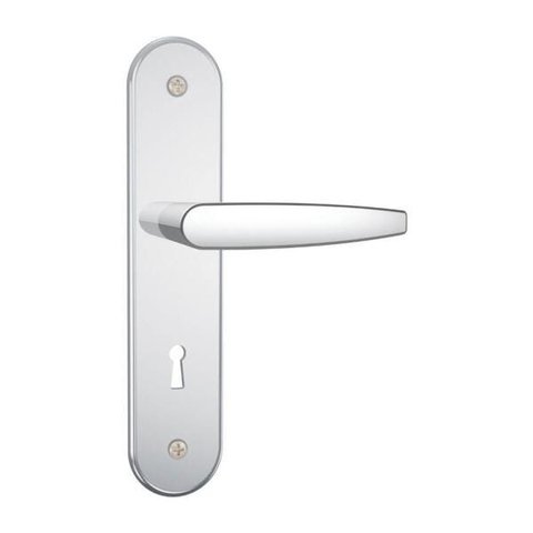 Fechadura Interna Zamac Espelho Stam Acabamento Inox 40mm