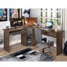 Mesa para Escritório em L 1 Gaveta Max  - 6