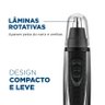 Aparador Mondial Trimmer Tr-01 Pelo Classic Preto com Prata - 1
