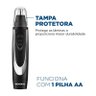 Aparador Mondial Trimmer Tr-01 Pelo Classic Preto com Prata - 2