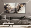 Ver imagem 1 de Quadro Decorativo Sala Quarto Par Abstratos