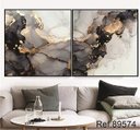 Ver imagem 2 de Quadro Decorativo Sala Quarto Par Abstratos