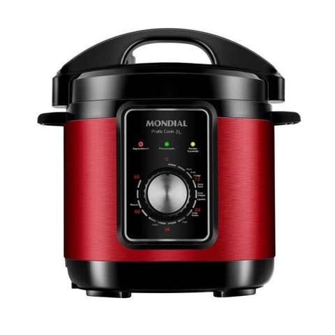 Panela Elétrica de Pressão Mondial Pratic Cook 3l Pe-47-ri - 220v