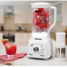 Liquidificador Mondial Turbo Power com 3 Velocidades 500W Branco - L-99Wb - 127V - 10