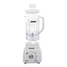 Liquidificador Mondial Turbo Power com 3 Velocidades 500W Branco - L-99Wb - 127V - 7