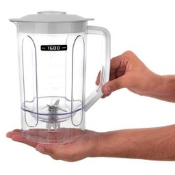 Liquidificador Mondial Turbo Power com 3 Velocidades 500W Branco - L-99Wb - 127V - 8