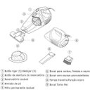 Ver imagem 6 de Aspirador de Pó Portátil Black+decker Função Sopro e Bocal Turbo Pet 1200w S1200pet - 127v