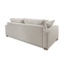 Sofá Living Hotello Linho Cinza Claro 2m - 3