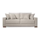 Ver imagem 2 de Sofá Living Hotello Linho Cinza Claro 2m