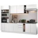 Ver imagem 3 de Armário de Cozinha Completa 290cm Branco Stella Madesa 01