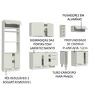Ver imagem 5 de Armário de Cozinha Completa 290cm Branco Stella Madesa 01